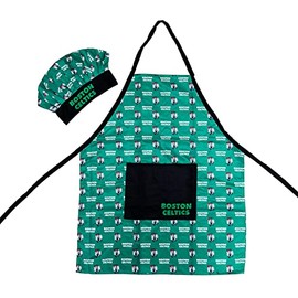 Pro Specialties Group Boston Celtics Logo Rush Apron/Chef Hat Green