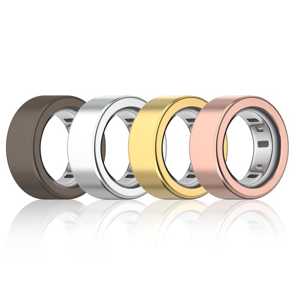 Msilte 4 Pieces Compatible TPU Protective Case for Oura Ring