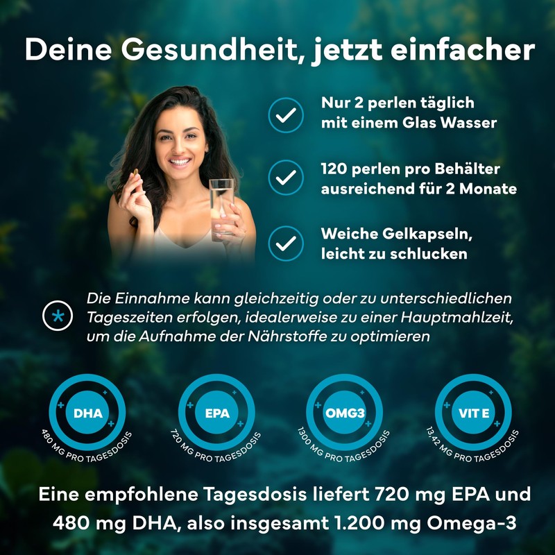 Omega 3 2000 mg Premium | Omegatex | Soft Gel