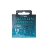 Drennan Carbon Match Hooks To Nylon - 20 to 2lb