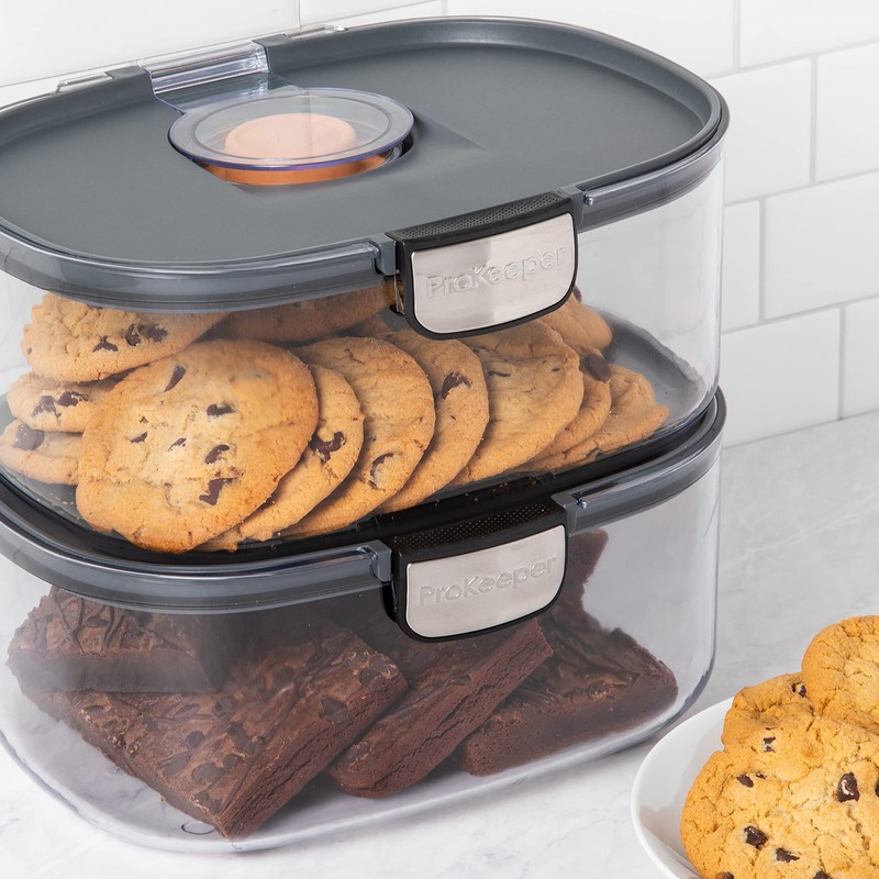 Progressive International ProKeeper+ Cookie/Baked Goods Multipurpose Airtight Stackable Food Storage