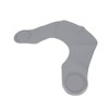 Haircut Neck Collar Soft Silicone Waterproof Hair Coloring Dyeing Neck