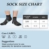 8 Pairs Ankle Running Compression Sock for Men and Women,Cushioned