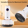 Vibrastone Massager with Heat Function and Vibration for Hands, Neck,