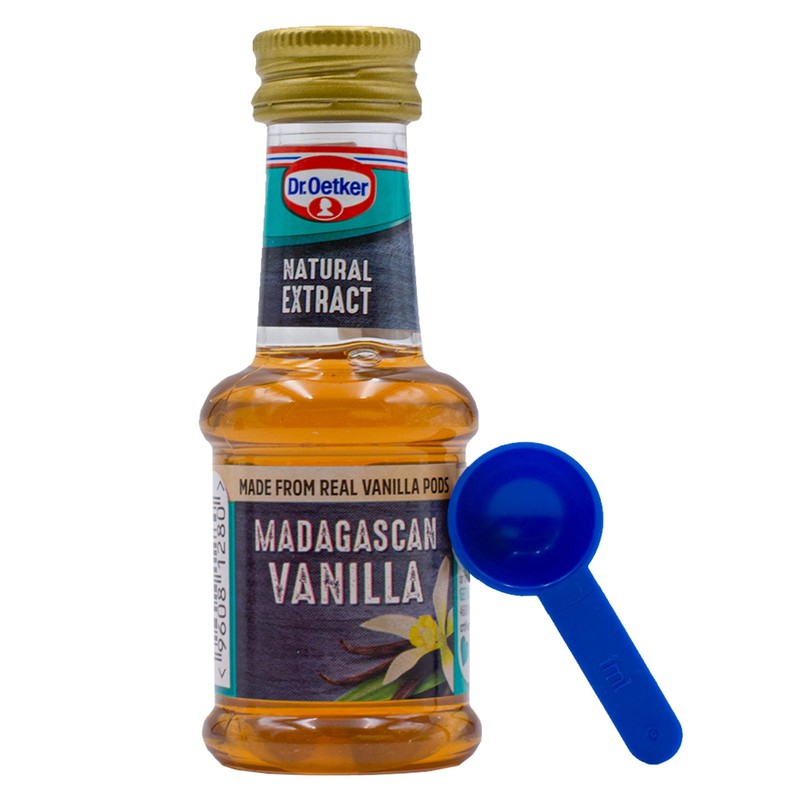 Dr Oetker Madagascan Vanilla Extract Baking 35ml (2-Pack) + UpLabel