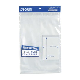 Zipper Poly Back (A4) CR-PB4A-T (10 My) Crown