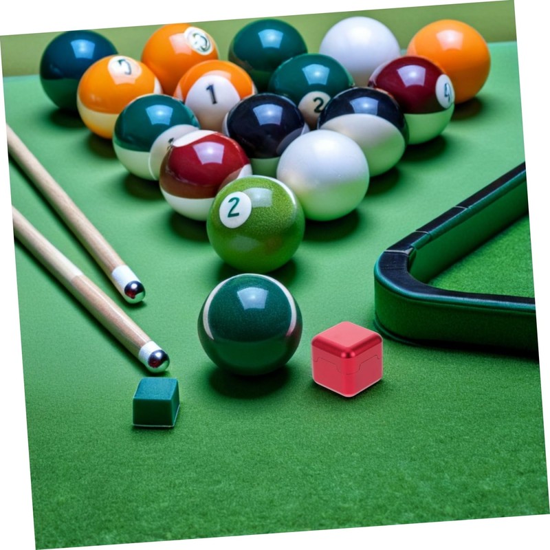 Kisangel Portable Tip Chalk Carrier Clip for Billiards and Pool