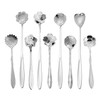 Flower Spoon Coffee Teaspoon Set, ESRISE Stainless Steel Tea Spoon