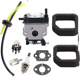 HQparts WYC-22 Carburetor Kit Fit for Hitachi CG22EA 21.1cc Tanaka TCG-22EAB TCG-22EAS Trimmers Replaces 6696550