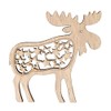 Elk | Wood | 9 cm x 9 cm |
