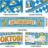 Oktoberfest Fence Banner, 8.2×1.6ft Large Bavarian Oktoberfest Banner