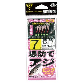 Gamakatsu S-160 42563 Embankment Ajisiki Pink Skin 7-1.5