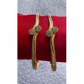 Fashion Jewelry Ethnic Bollywood Gold Plated Fashion Jewelry Bangles Bracelet