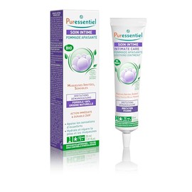 Puressentiel – Intimpflege – Beruhigende Salbe für die Intimpflege – Beruhigt, schützt und spendet Feuchtigkeit für den Intimbereich – Beruhigende Pflege, 100% natürliche Bio-Formel – 30 ml