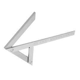 150 x 130 mm Centring Angle Centre Finder, Centre Marking Gauge, Angle Measuring Device, Metal Protractor, Centre Gauge, Centre Finder, Ruler Tool