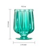 Unbreakable Elegant Acrylic Goblet Wine & Cocktail Glasses | 15