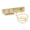 Hair Dryer Holder Hair Straightener Storage Bracket Rack Space Aluminum