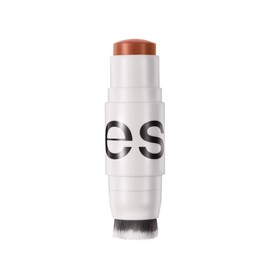ésika - Color Stick Pro Rubor y Bronzer Color Canela Encanto 7g, para Rostro Glow Natural, 12 Horas de Duración, Textura Ultra Ligera, con Vitamina E, con Brocha, Fácil Aplicación