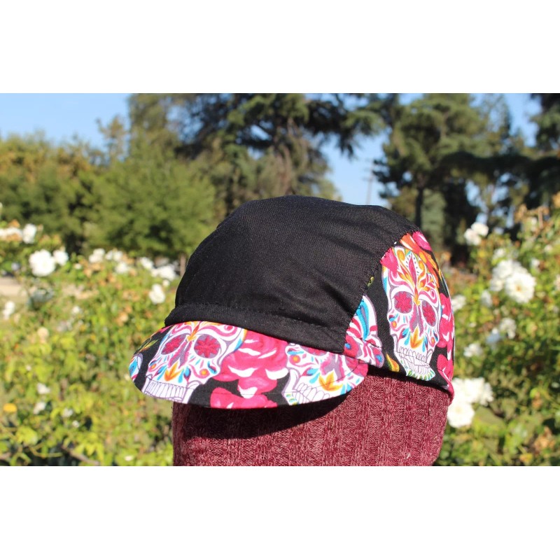 "Handmade" CYCLING CAP SKULL SUGAR HANDMADE ANY SIZE