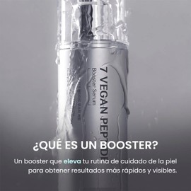 MIZON 7 Vegan Peptide Booster Serum 150 ml – serum facial coreano con péptidos veganos y niacinamida – hidratante ligero para poros y textura de piel – skincare coreano para todo tipo de piel