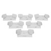 KOLHGNSE 6 Pack LED Emergency Lights, Dual Head Exit Light