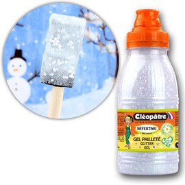CLEOPATRE GP250 Glitter Snow Gel 250ml