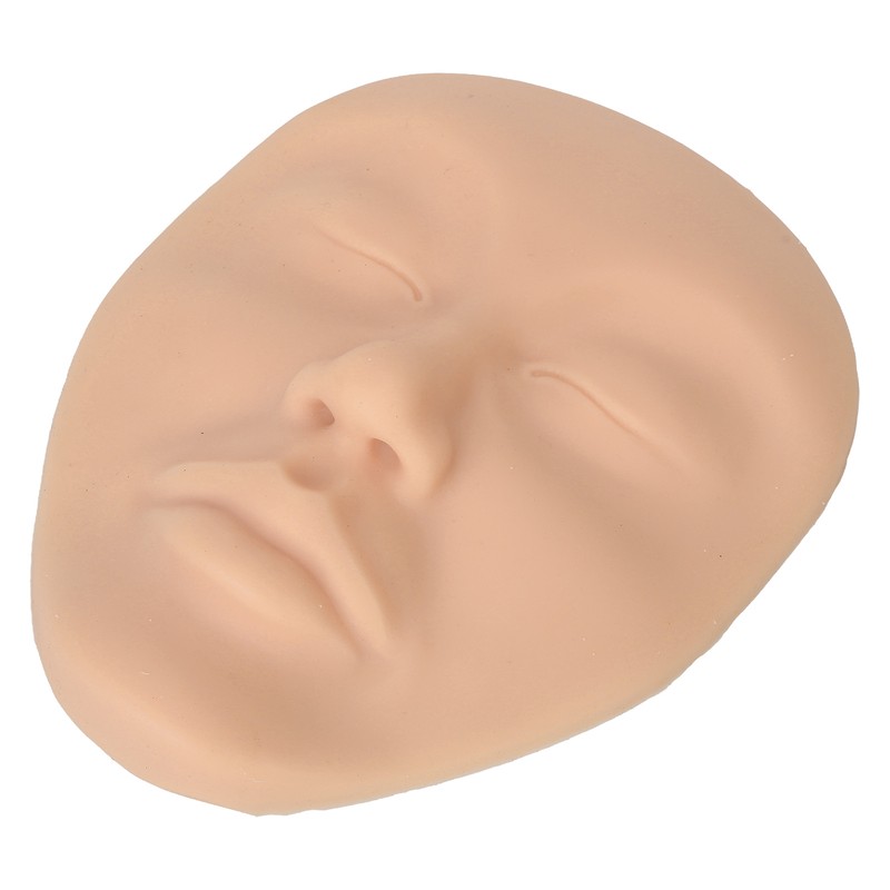 5D Makeup Practice Mannequin Solid Silicone Elastic Soft Microblading Supplies