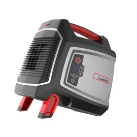 Lasko Elite Collection 1500-Watt Electric Ceramic Utility Space Heater with Timer for Garages, Basements, Workshops and More, CU12510, Silver/Black, Medium