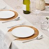 HIKAA 4-Piece Dinner Spoons Set, 8-Inch 18/10 Stainless Steel Spoons,