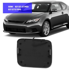SG Store Auto-Abdeckkappe für Abschlepphakenöse Vorn Rechts für Stoßstange 52127-21902 5212721902 Kompatibel mit Scion TC Base Coupe 2011-2013