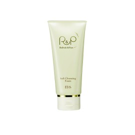 Ebisu Cosmetics R&P Soft Cleansing Foam, 3.5 oz (100 g), Mud Cleansing Foam, Made of Premium Clay, Non-Alcoholic