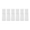 6pcs Acrylic Headband Holder Wall Clear Hanging Headband Organizer Storage
