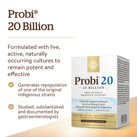 International Direct Shipping Probi - 20 Billion, 30 VCaps by Solgar