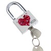 ABUS T65AL/40 My Love Heart/Beach Aluminium Padlock Assorted models