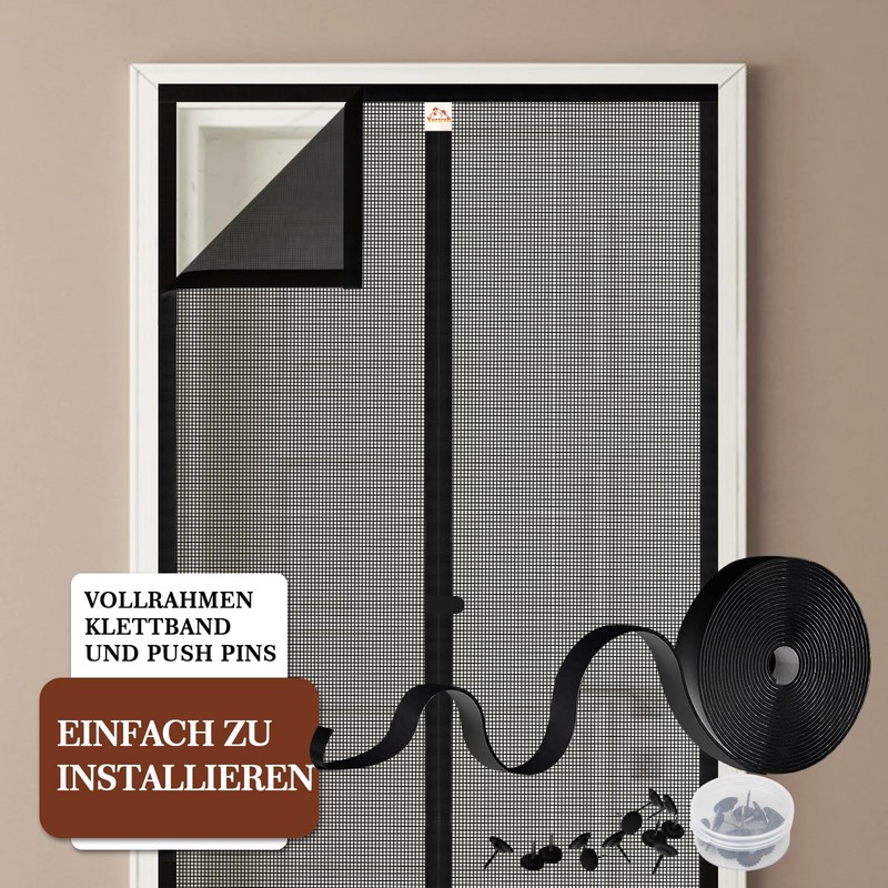 Yotache Fly Screen Balcony Door, Fly Screen Door for Living