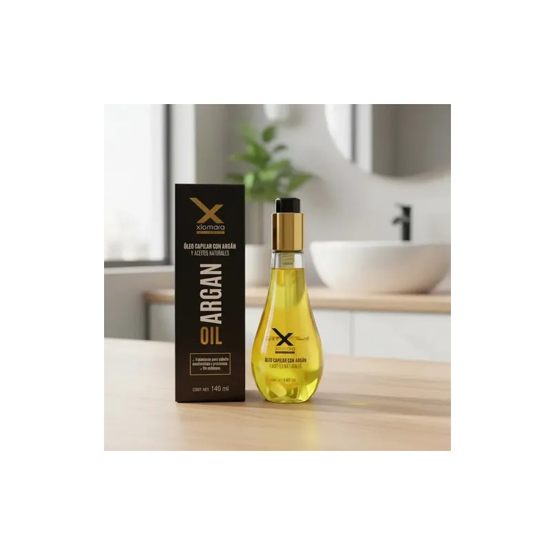 Oleo Capilar Con Argan Y Aceites Naturales Xiomara 140ml