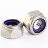 Bolt Base 5mm A2 Stainless Steel Nylon Insert Nyloc Nylock