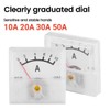 91C16 전류계 아날로그 10A 20A 30A 50A 패널 기계식 유형