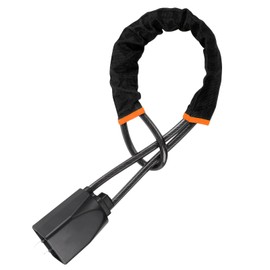 MAEZOE Car Steering Wheel Lock with 3 Keys, Seat Buckle Lock, Anti-Theft Device Theft Prevention Car Lock Fit Most Car, SUV, Van