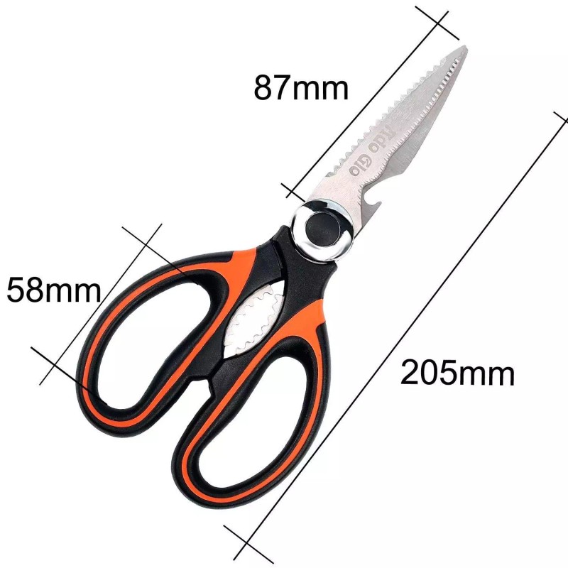 Ado Glo Kitchen Shears Scissors Heavy Duty Multipurpose for Meat