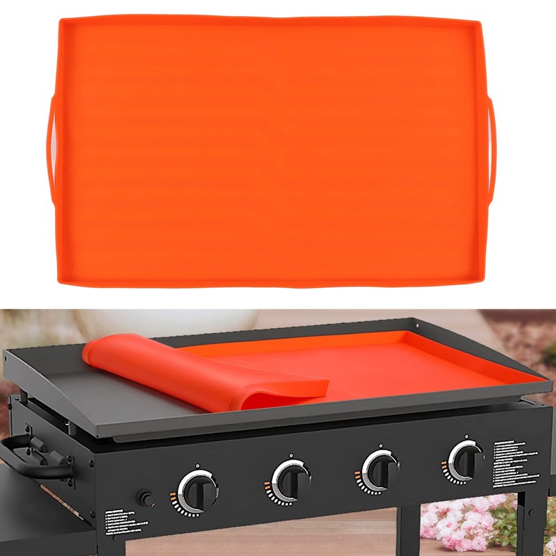 Griddle Mat Silicone Grill Cover Protective Grill Cover BBQ Grill