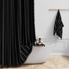BTTN Extra Long Shower Curtain, 72x84 Inch Long Boho Tassel