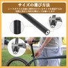 BULLSPANN Bicycle Saddle Post 27.2x300mm Bicycle Seatpost Replacement for Road