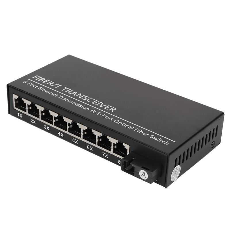 Tx1310nm RX1550nm Fiber Transceiver Up To 25km 1 Optical Port