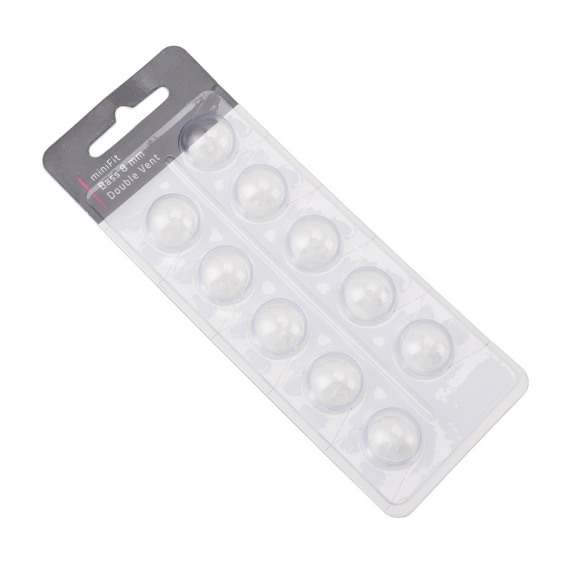 10pcs Double Vent Bass Dome Accessory Single Layer Double Vent