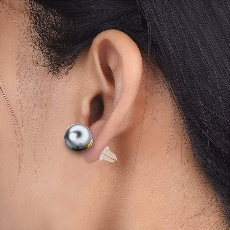 Earring Backs 10 Styles Earring Accessories Safety Bullet Earring Clutch