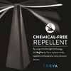 Treva Rechargeable Bug Fan Fly Deterrent with Holographic Blades to