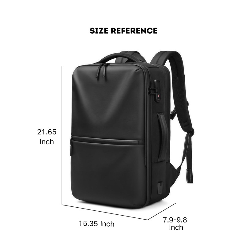 Vacuum Seal Travel Backpack 70L Expandable Air Compression System, Water