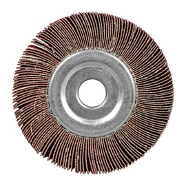 BHA Unmounted Flap Wheel for Bench Grinder, 4" x 1" x 5/8" (40 Grit)