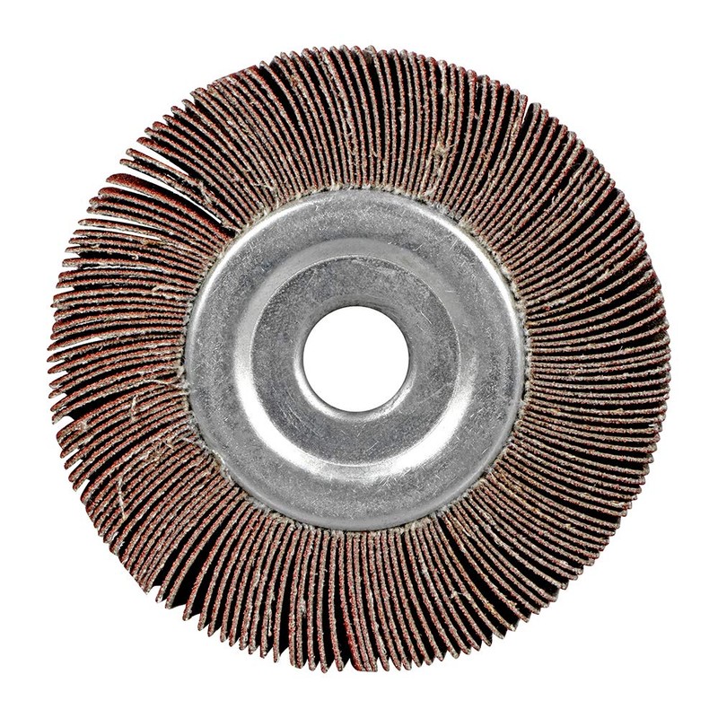 BHA Unmounted Flap Wheel for Bench Grinder, 4" x 1"